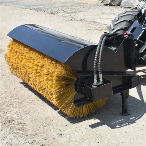 steel wire brush for skid steer|skid steer brush grinder attachment.